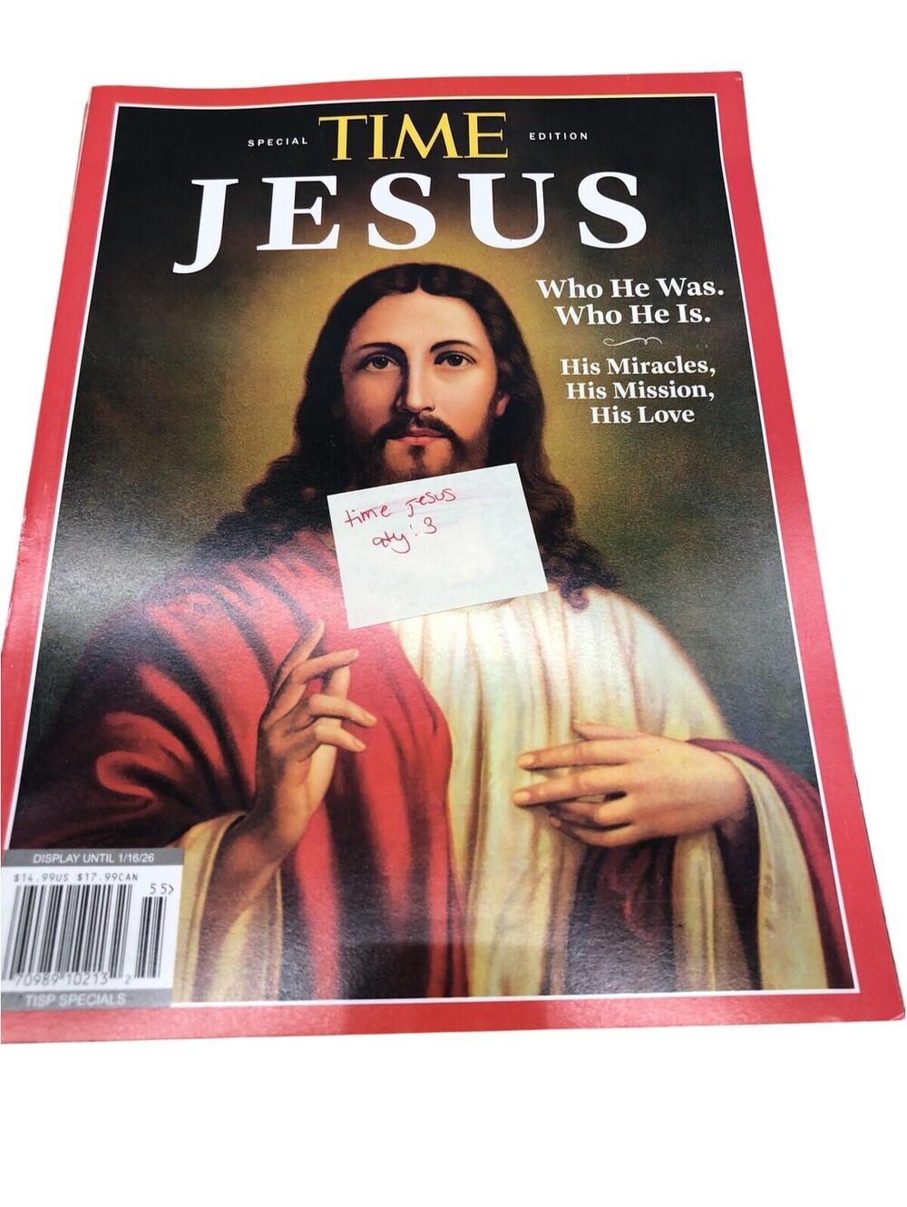 Time Jesus Special Edition Who He Was Who He Is 2026 PB Christianity Religion